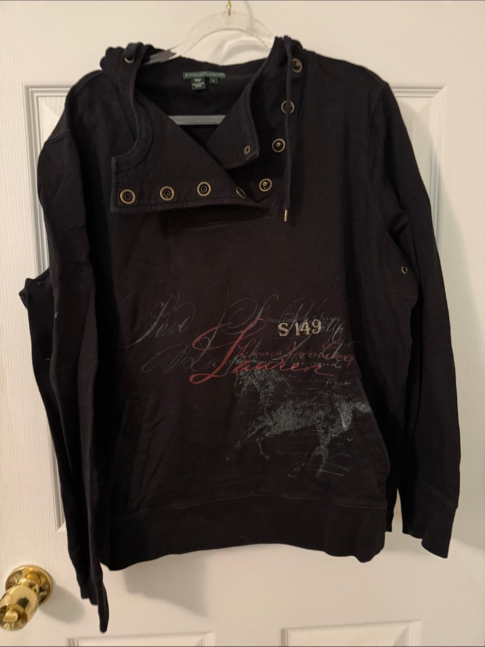 Ralph Lauren Dark Green Label Cotton hoodie